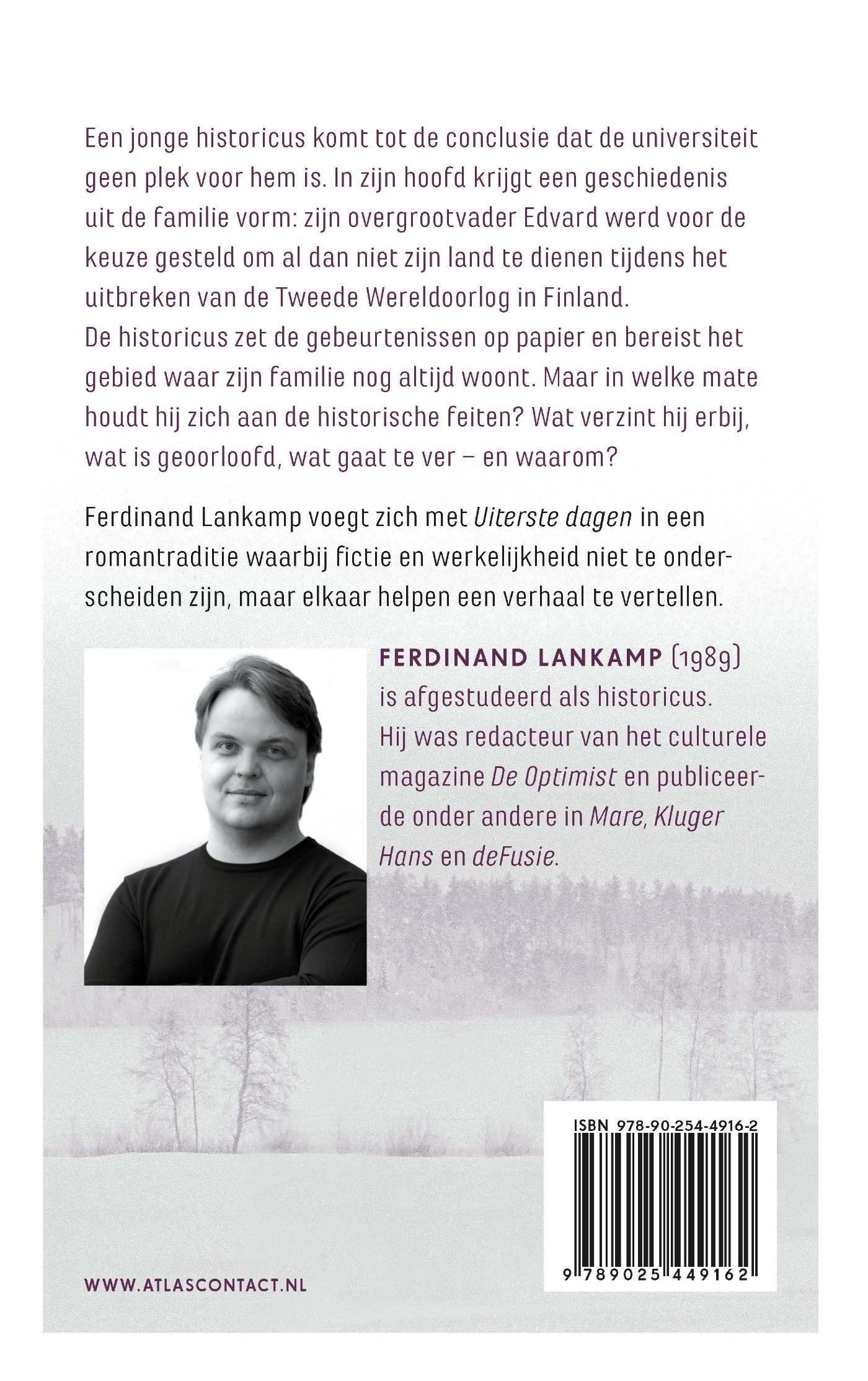 Achterkant van Uiterste dagen
