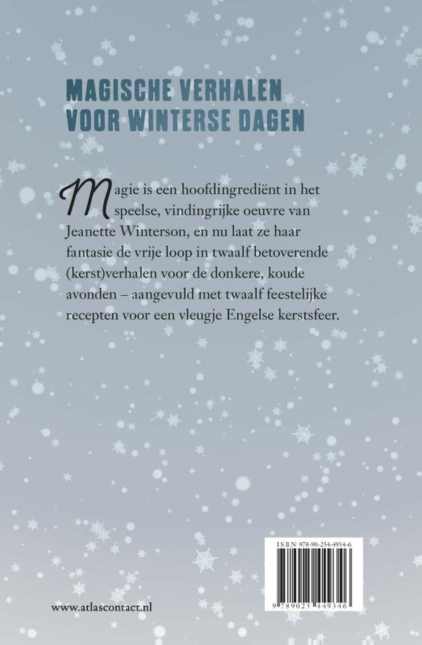 Achterkant van Kerstdagen