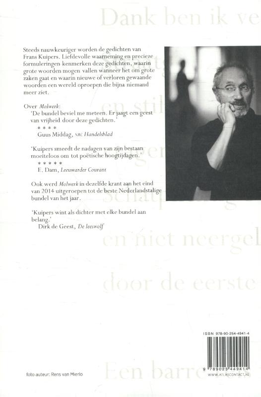 Achterkant van Geen ander antwoord