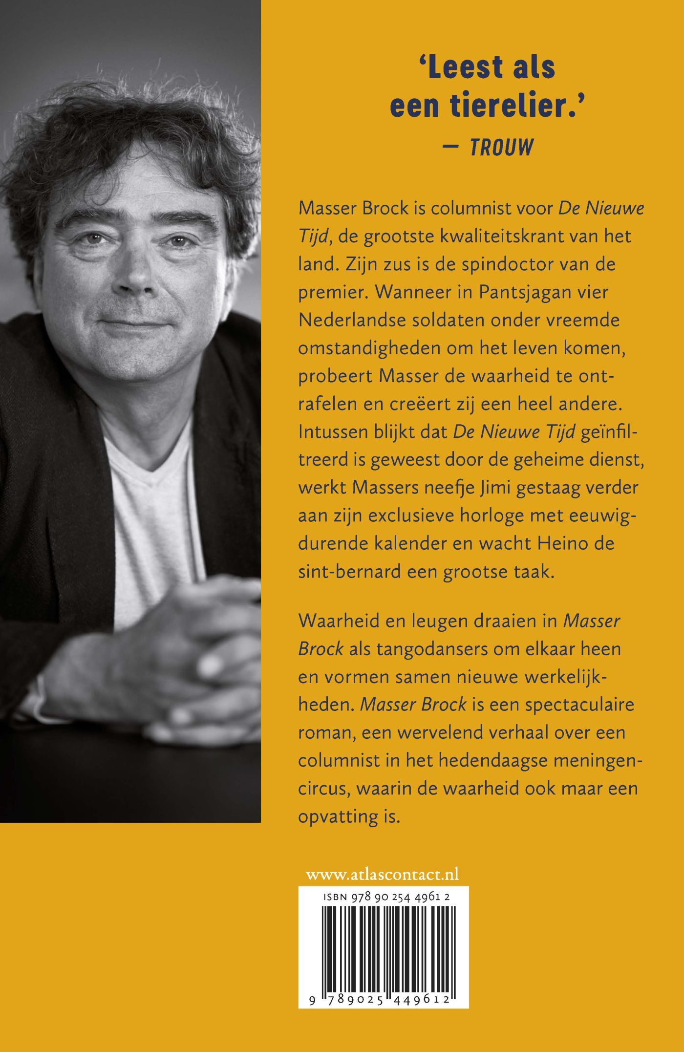 Achterkant van Masser Brock