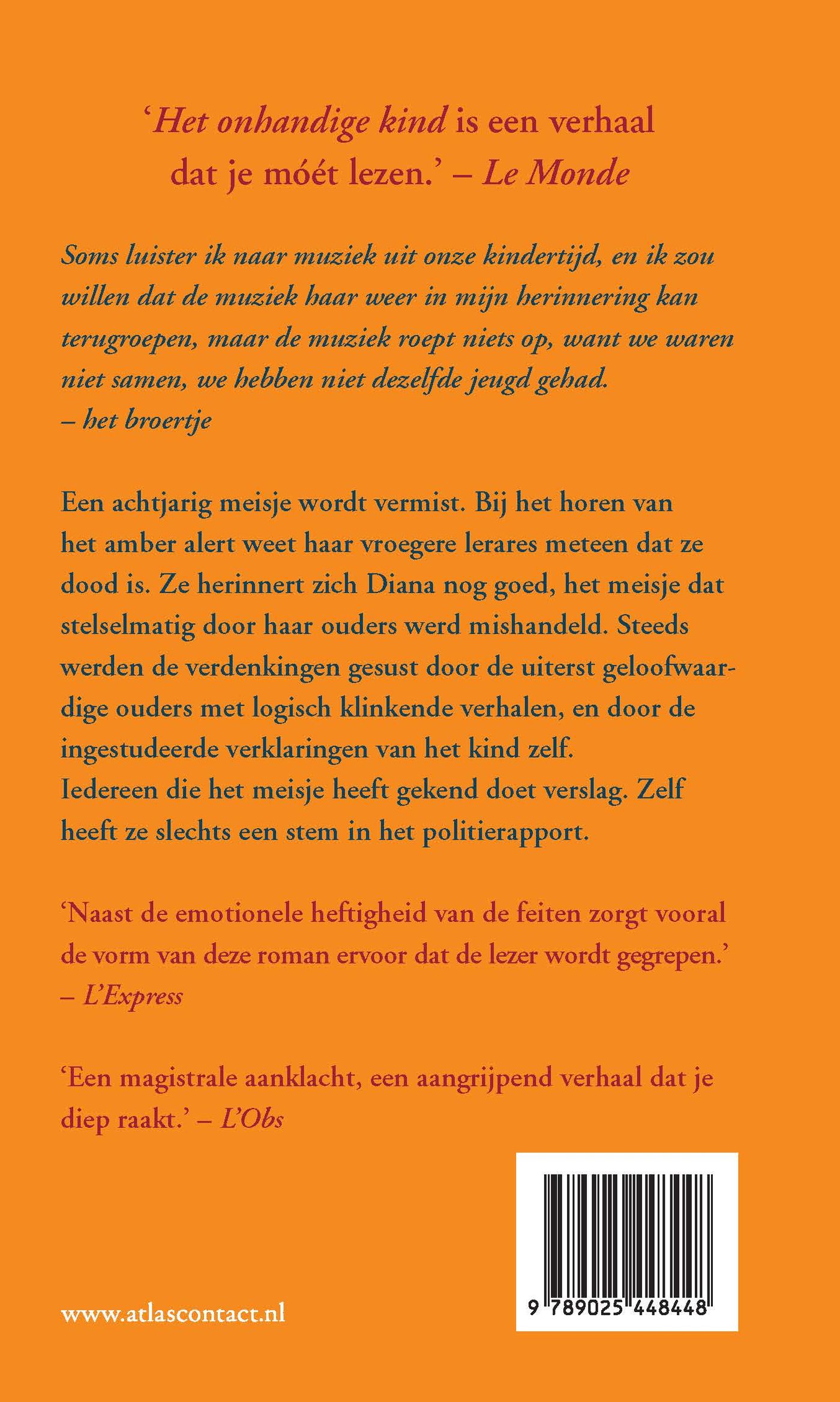 Achterkant van Het onhandige kind
