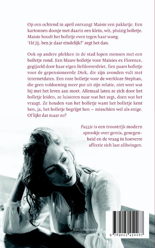 Achterkant van Fuzzie
