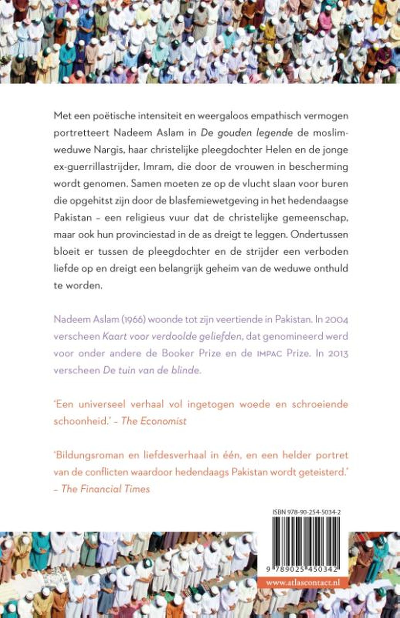 Achterkant van De gouden legende