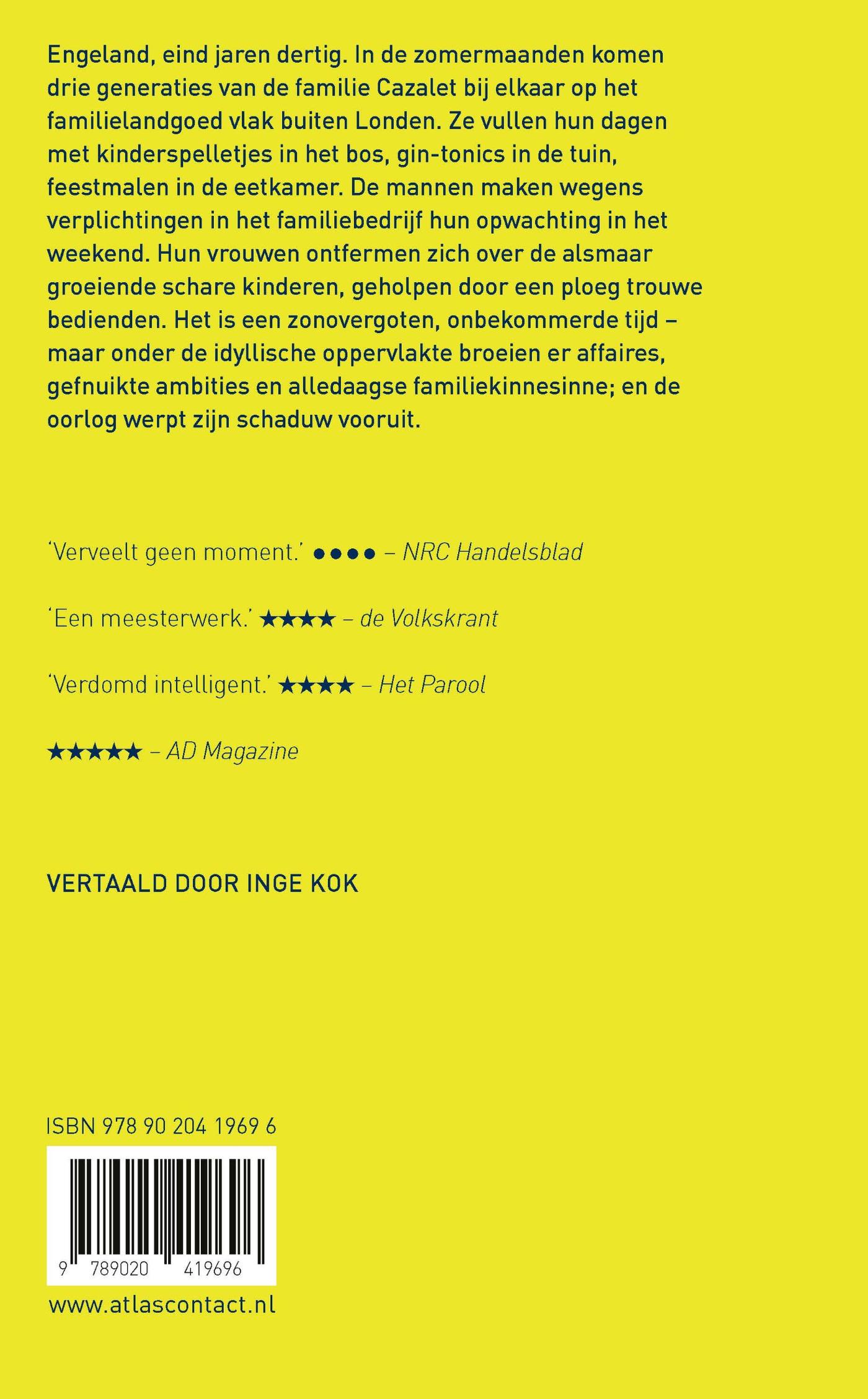 Achterkant van Lichte jaren