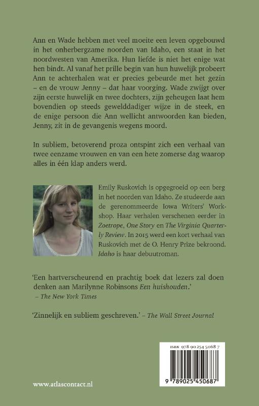 Achterkant van Idaho