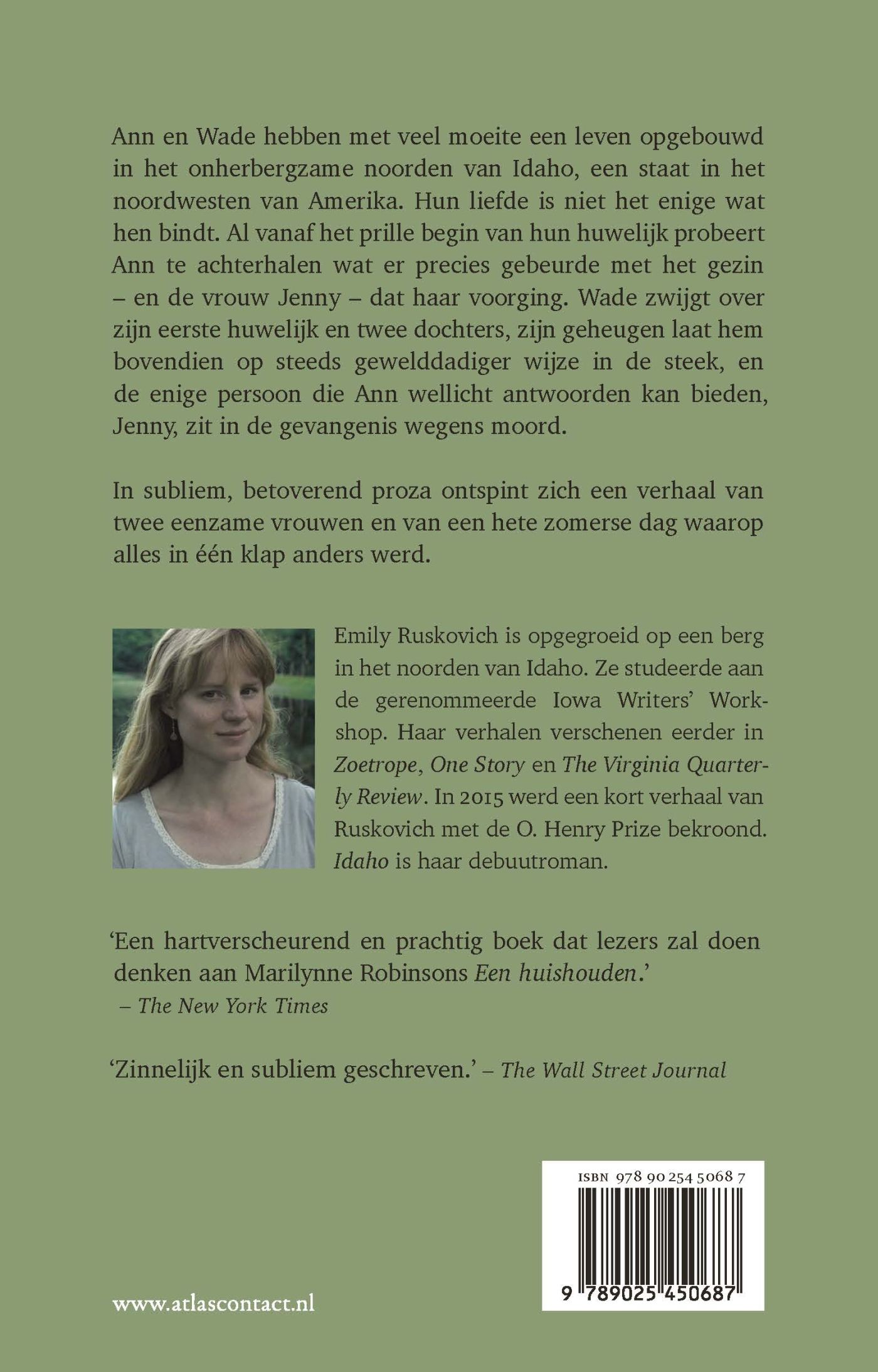 Achterkant van Idaho