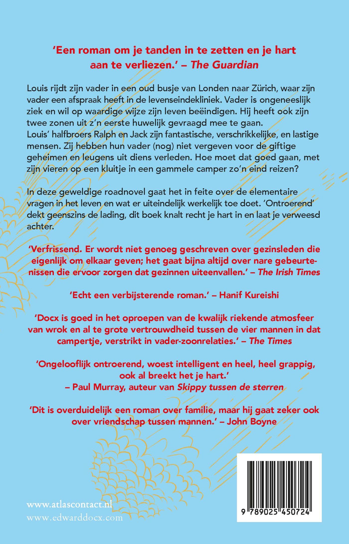 Achterkant van Laat los mijn hand