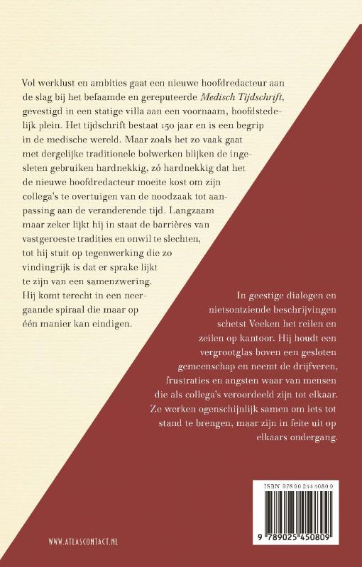Achterkant van Een kantoor op stand