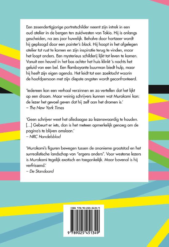 Achterkant van De moord op Commendatore