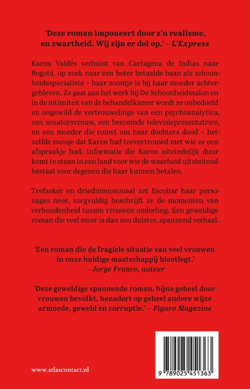 Achterkant van De schoonheidssalon