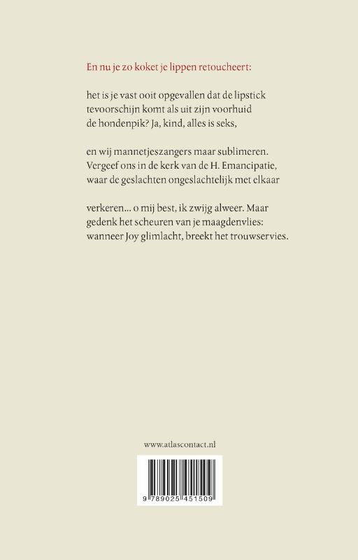 Achterkant van Het trouwservies