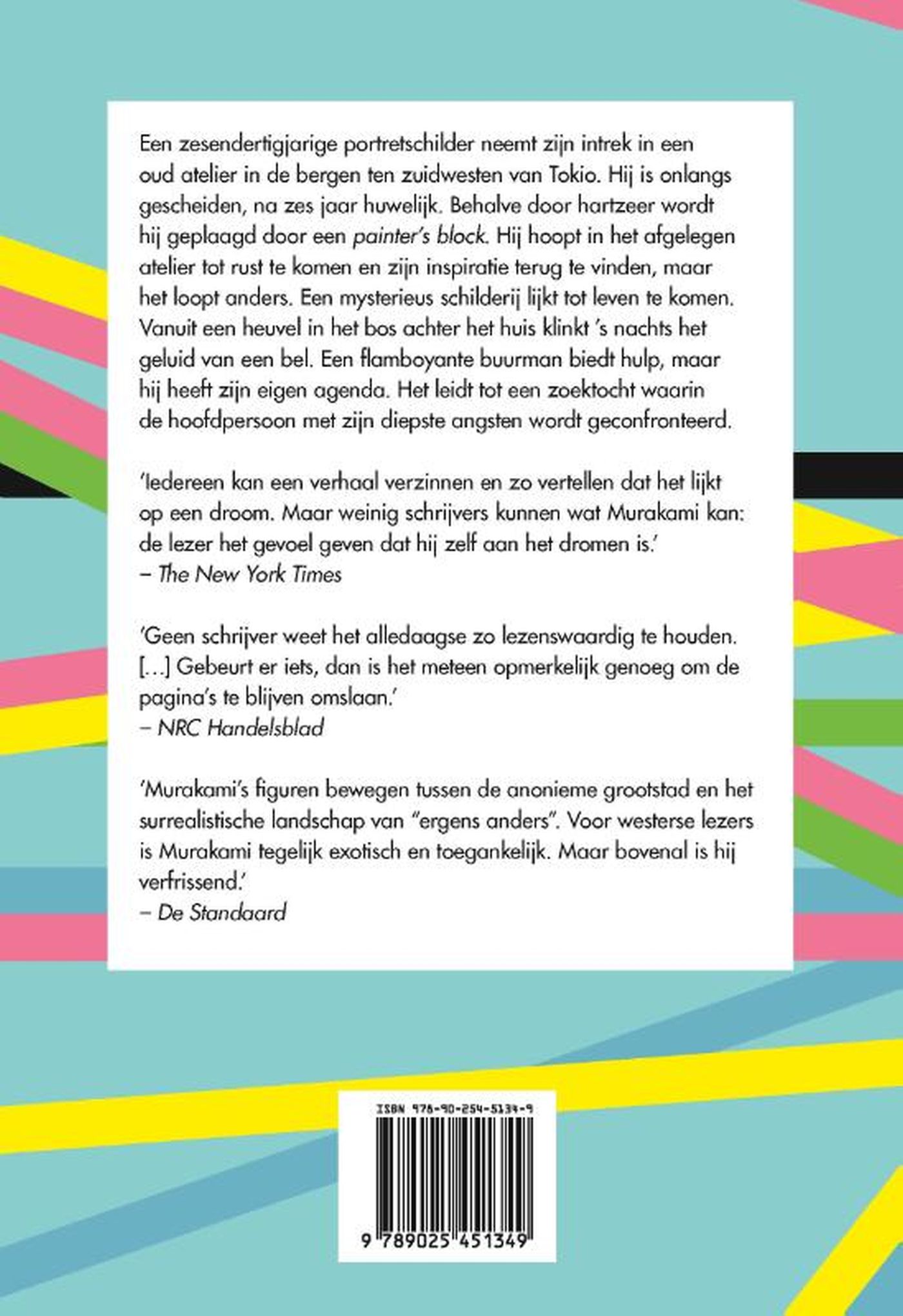 Achterkant van De moord op Commendatore