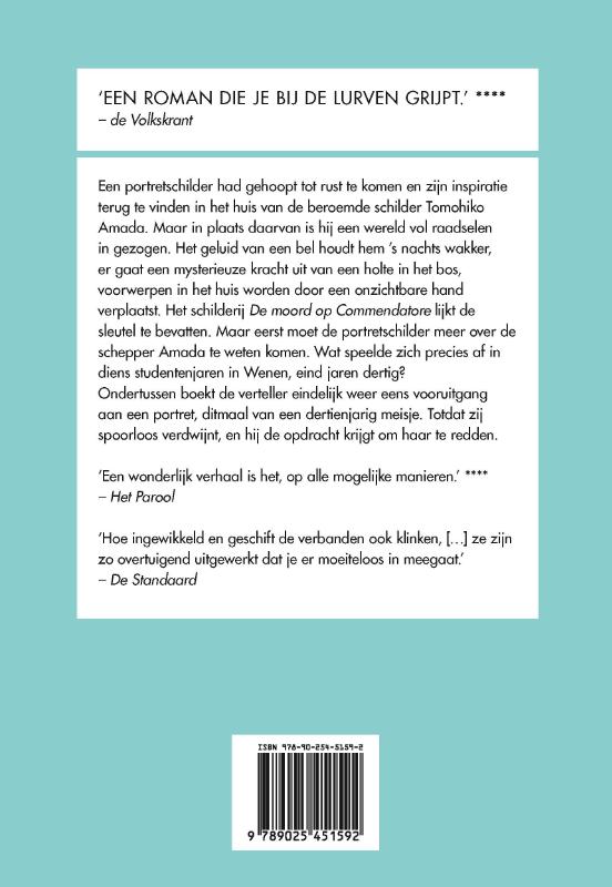 Achterkant van De moord op Commendatore- Deel 2