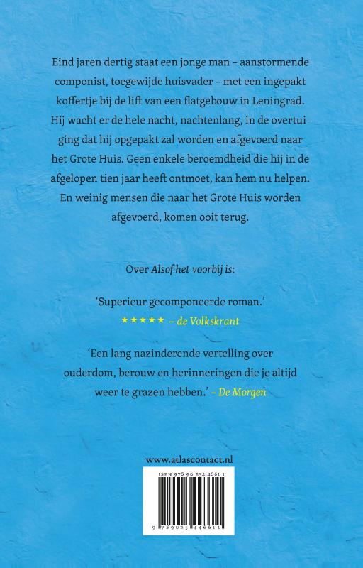Achterkant van Het tumult van de tijd