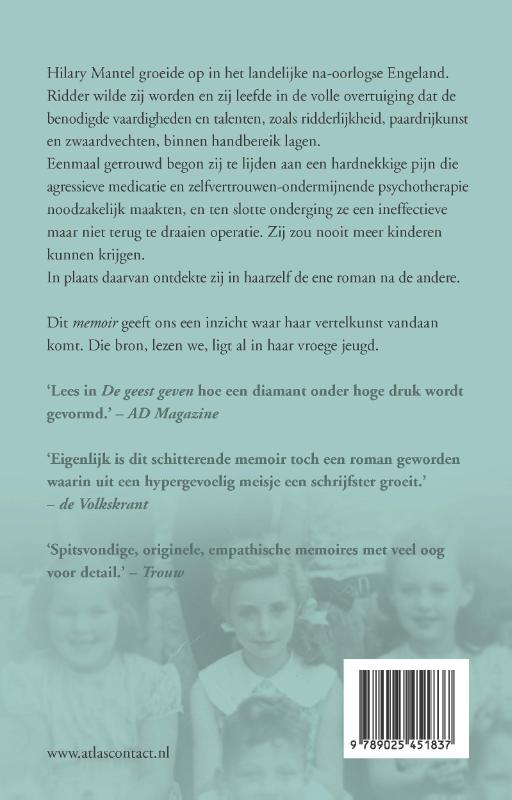 Achterkant van De geest geven