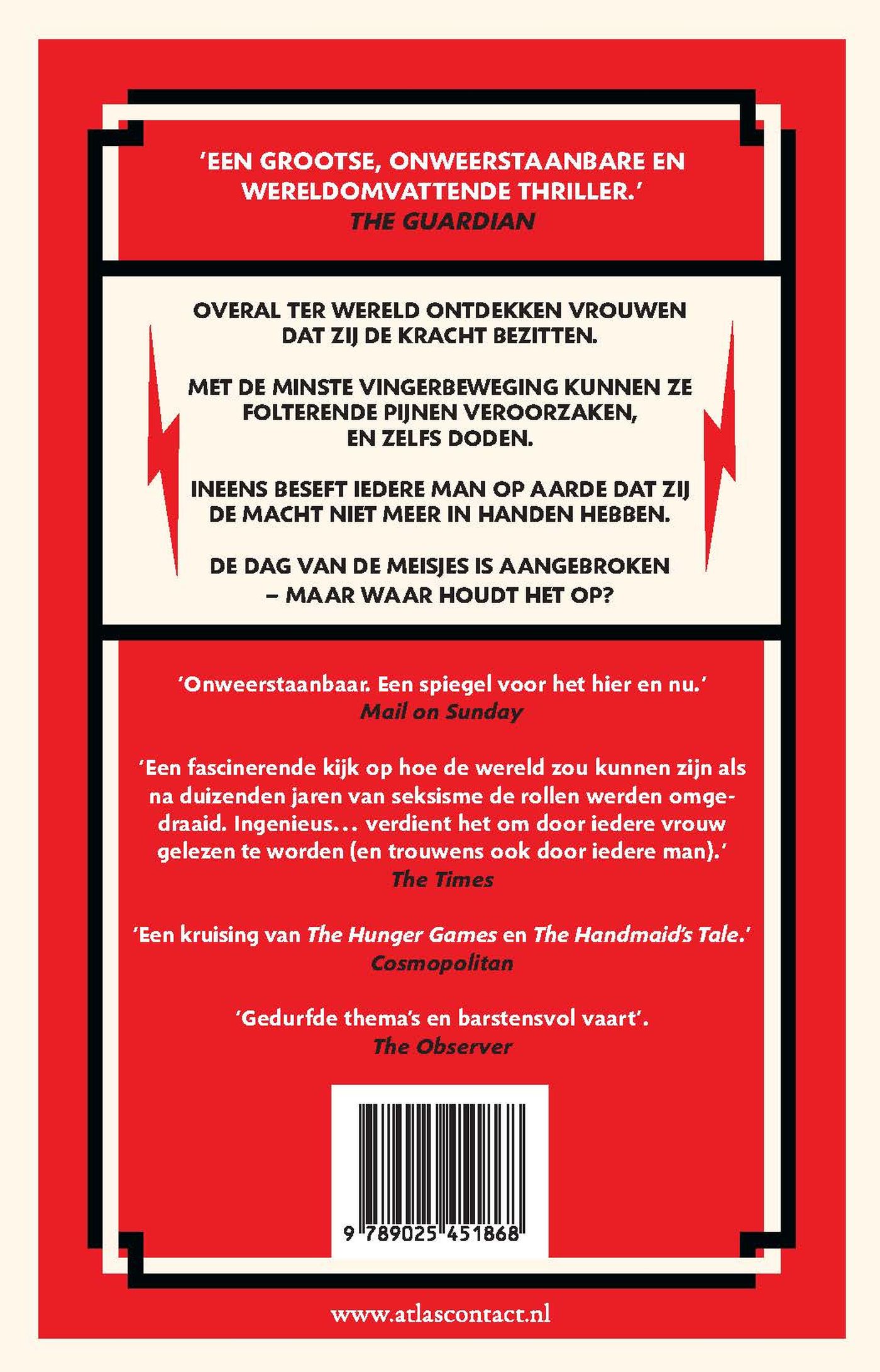 Achterkant van De Macht