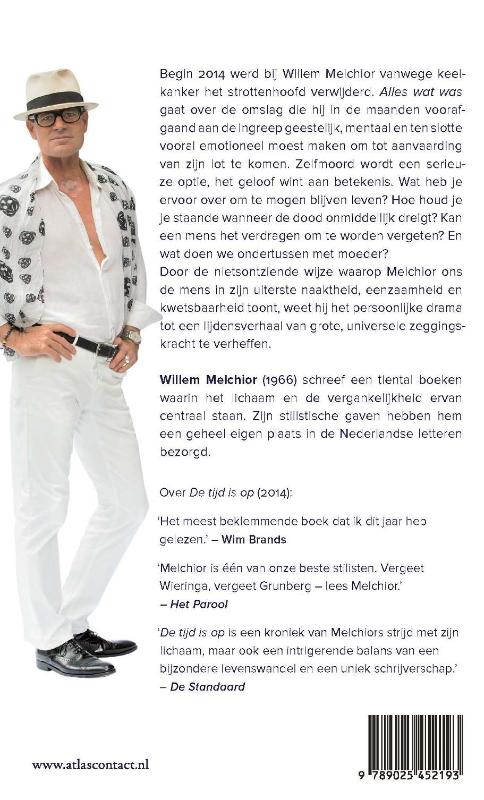 Achterkant van Alles wat was