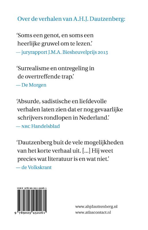 Achterkant van Vijftig verhalen