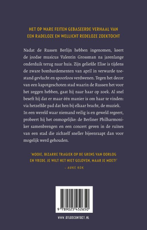 Achterkant van De solist