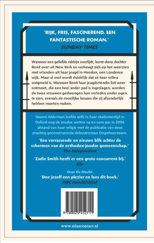 Achterkant van Ongehoorzaam