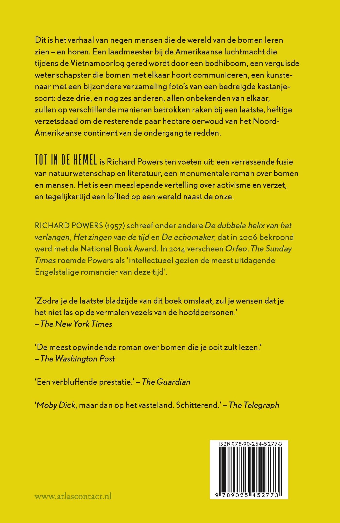 Achterkant van Tot in de hemel