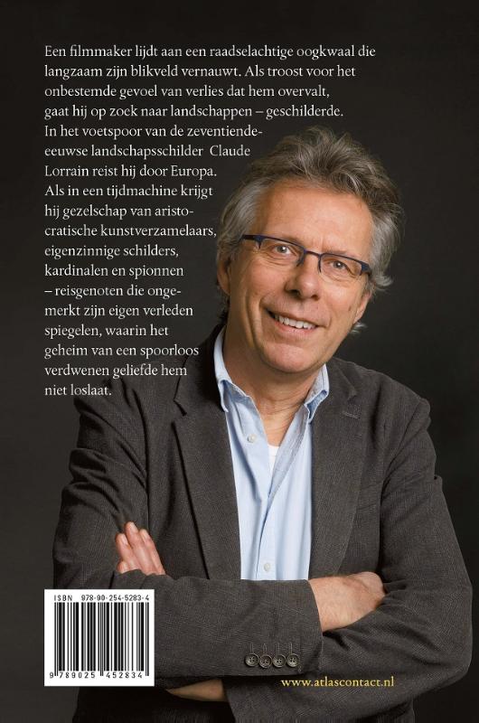 Achterkant van In het zwart van de spiegel