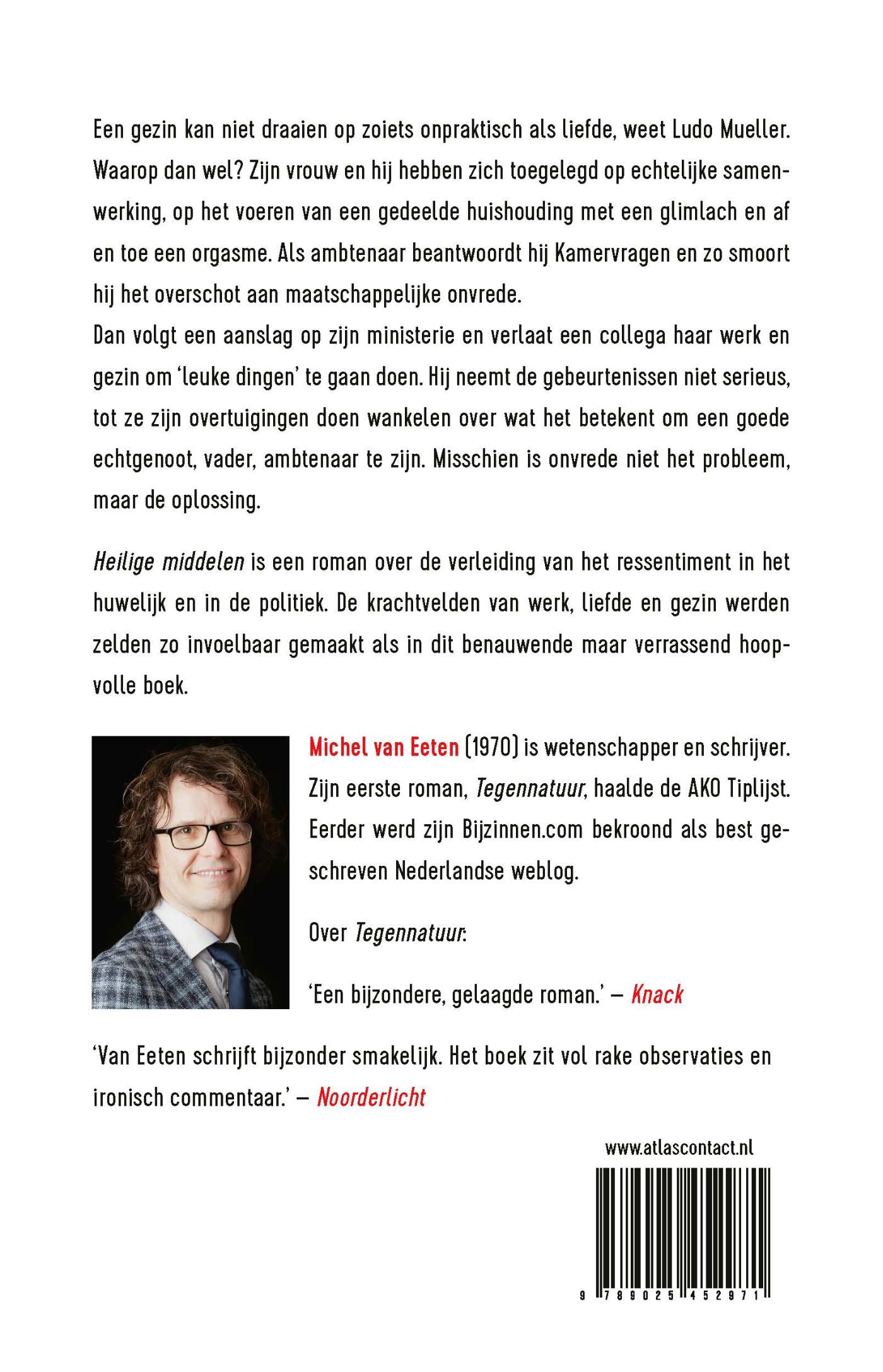 Achterkant van Heilige middelen