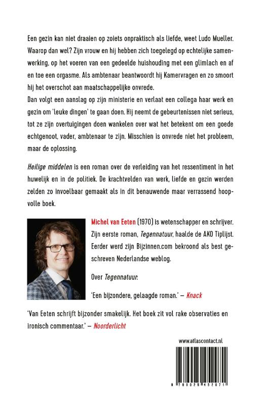 Achterkant van Heilige middelen