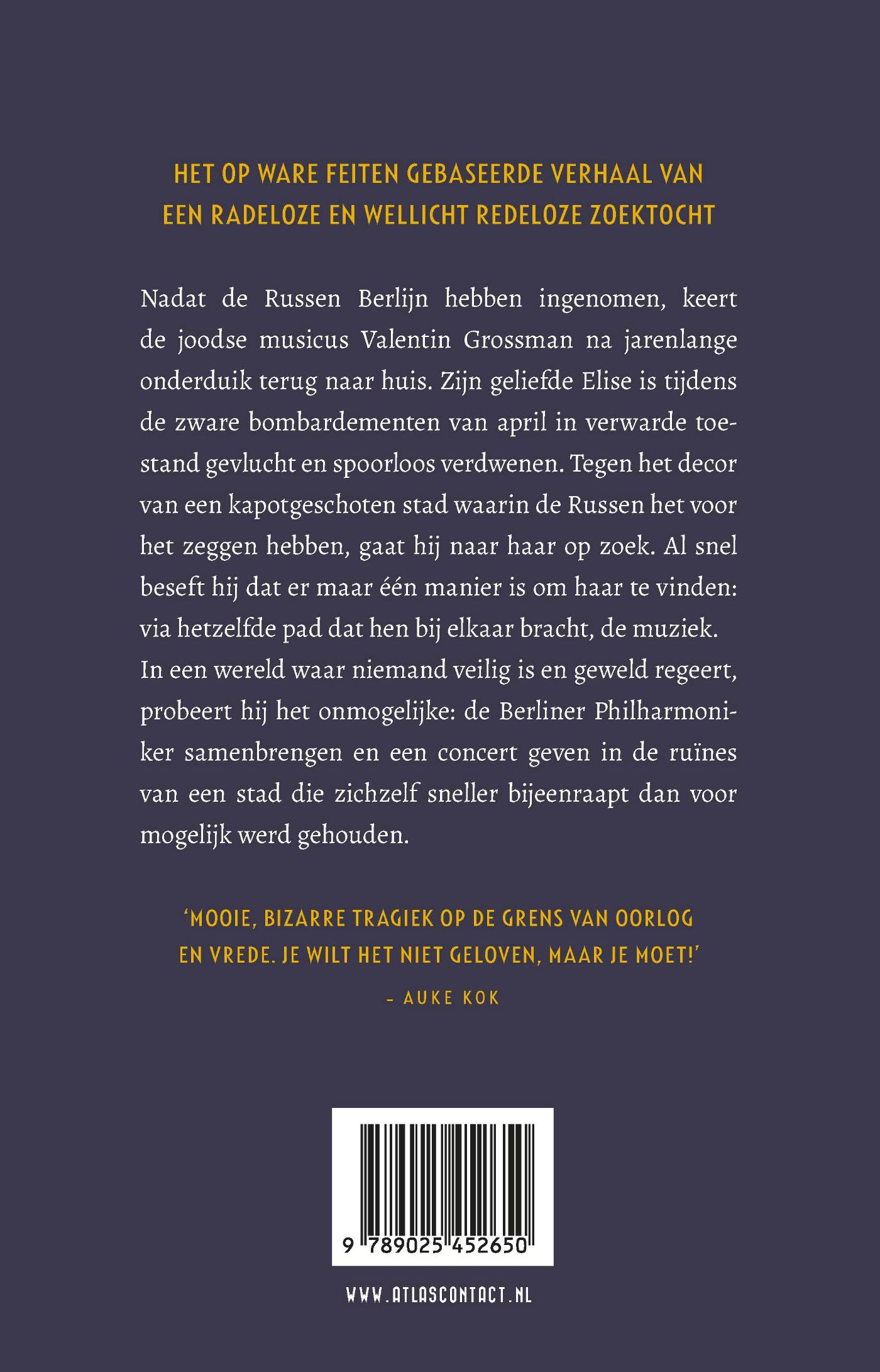 Achterkant van De solist