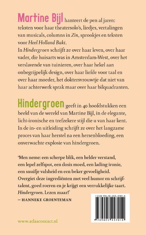 Achterkant van Hindergroen