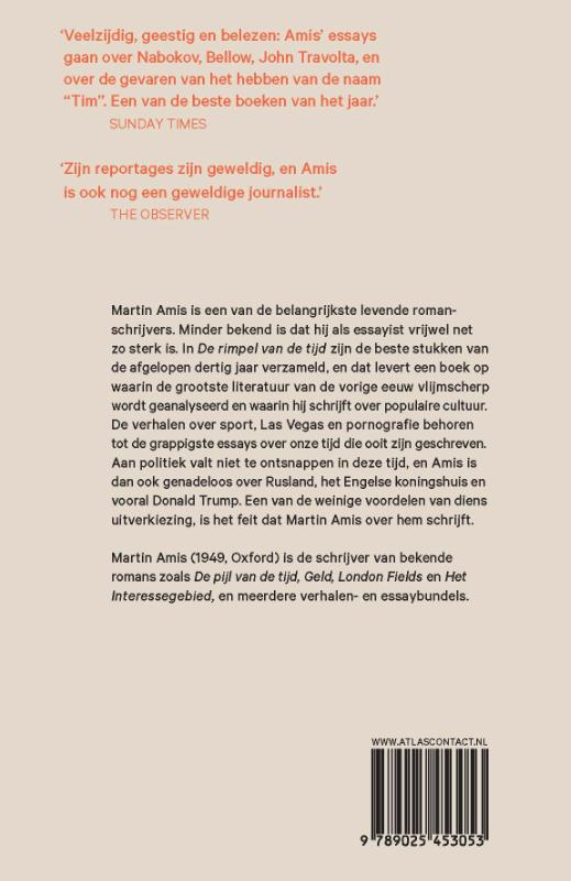Achterkant van De rimpel van de tijd