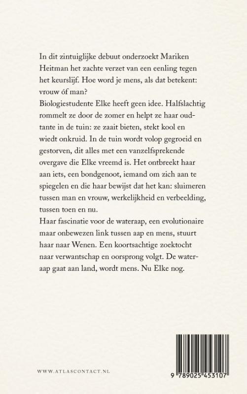 Achterkant van De wateraap