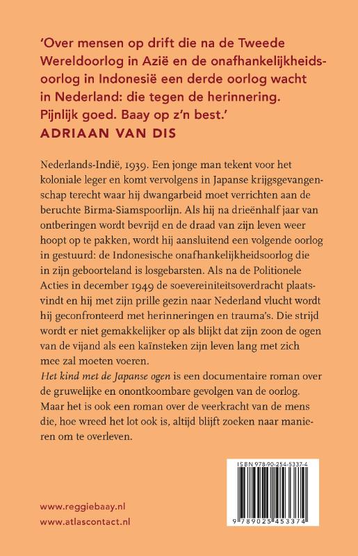 Achterkant van Het kind met de Japanse ogen