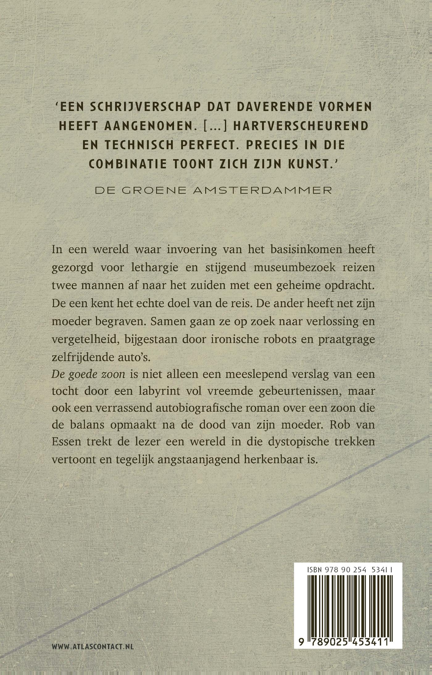 Achterkant van De goede zoon