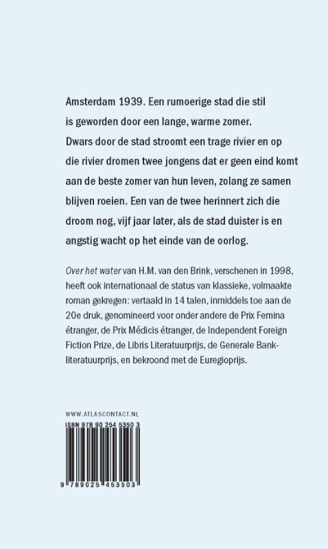 Achterkant van Over het water