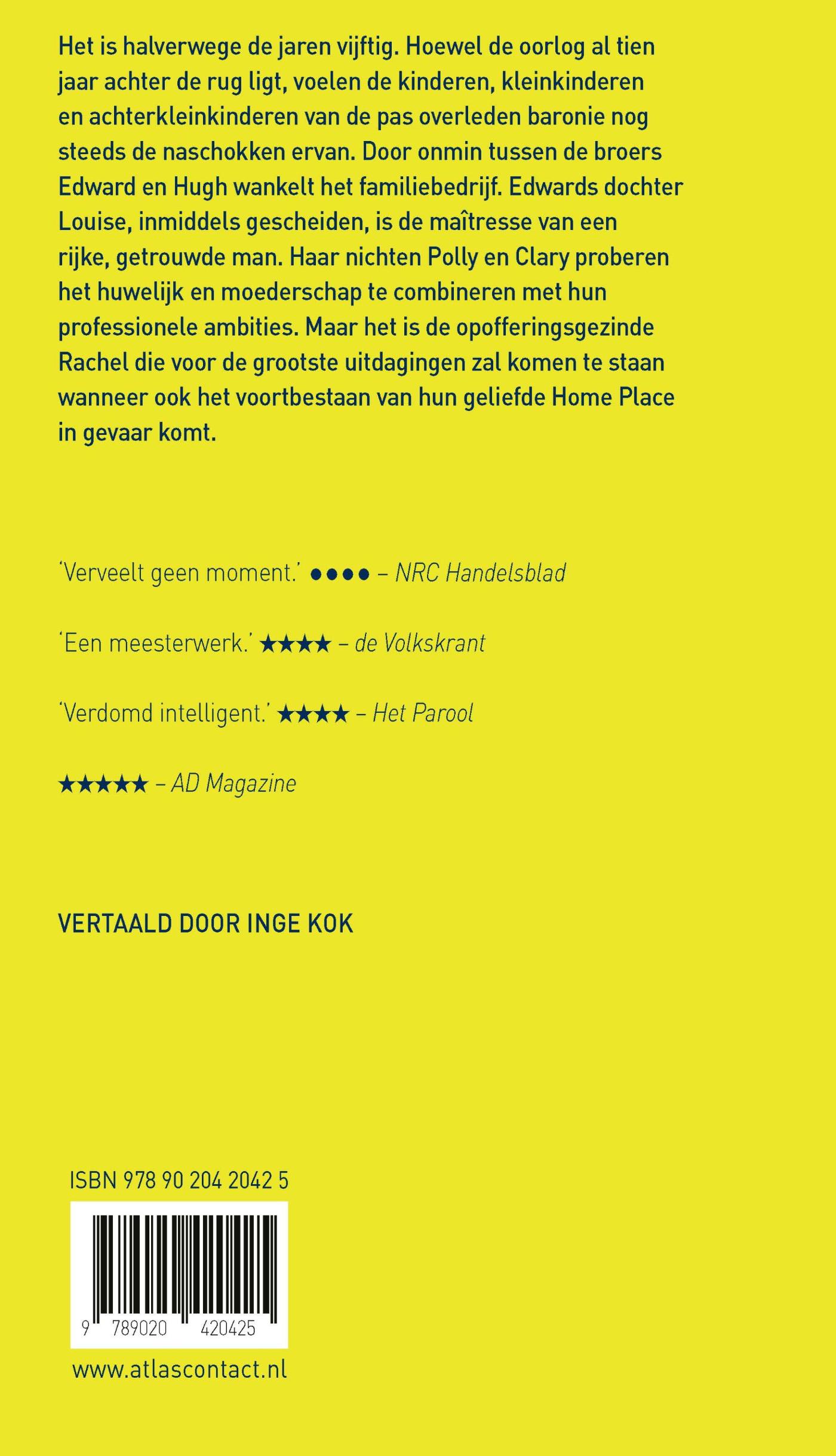 Achterkant van Veranderingen