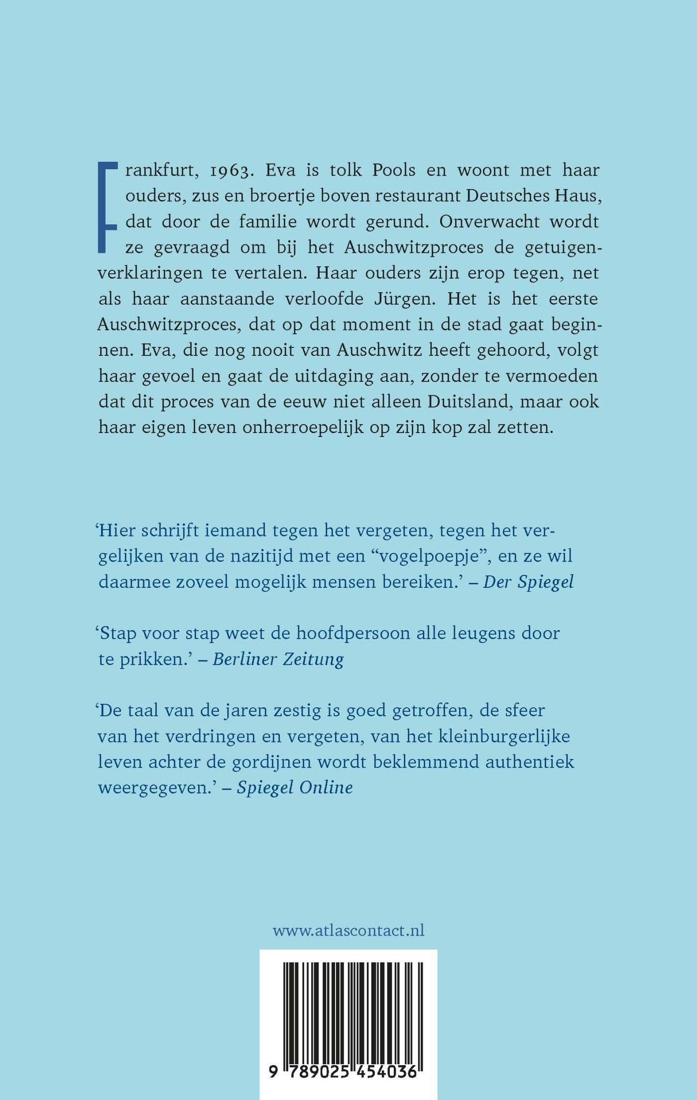 Achterkant van De tolk
