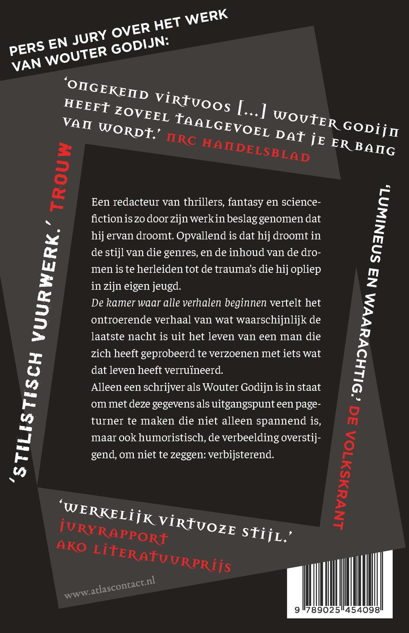 Achterkant van De kamer waar alle verhalen beginnen