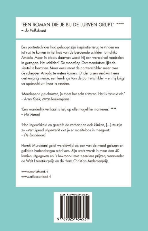 Achterkant van De moord op Commendatore- Deel 2