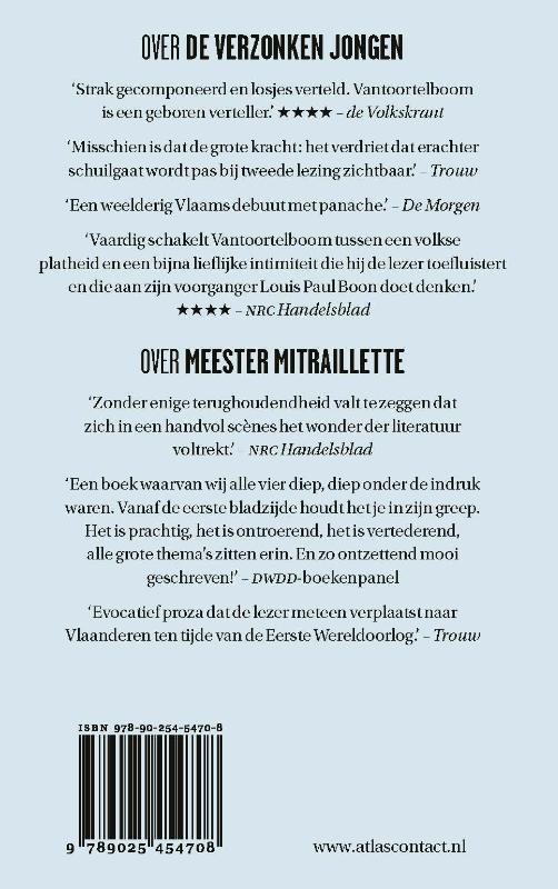 Achterkant van De verzonken jongen, Meester Mitraillette