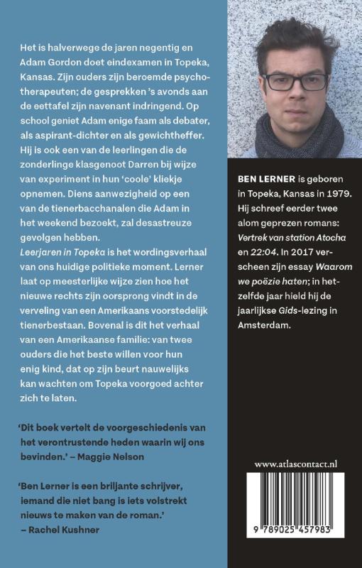 Achterkant van Leerjaren in Topeka