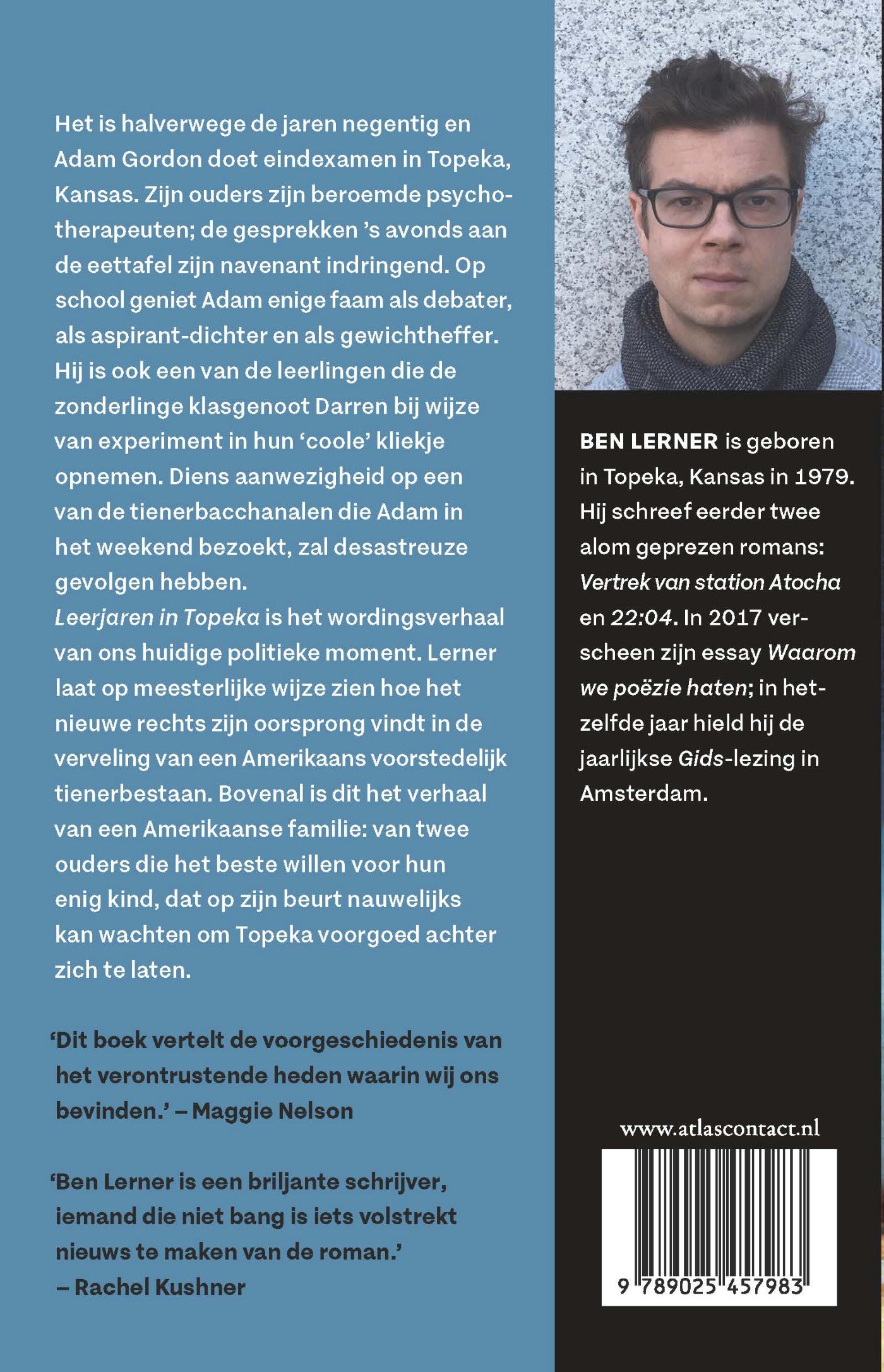 Achterkant van Leerjaren in Topeka
