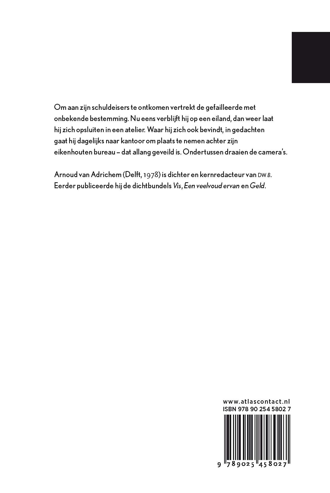 Achterkant van Het failliet