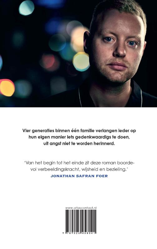 Achterkant van De slaap die geen uren kent