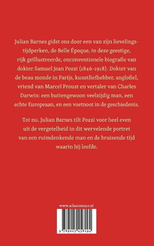 Achterkant van De man in de rode mantel