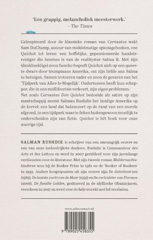 Achterkant van Quichot