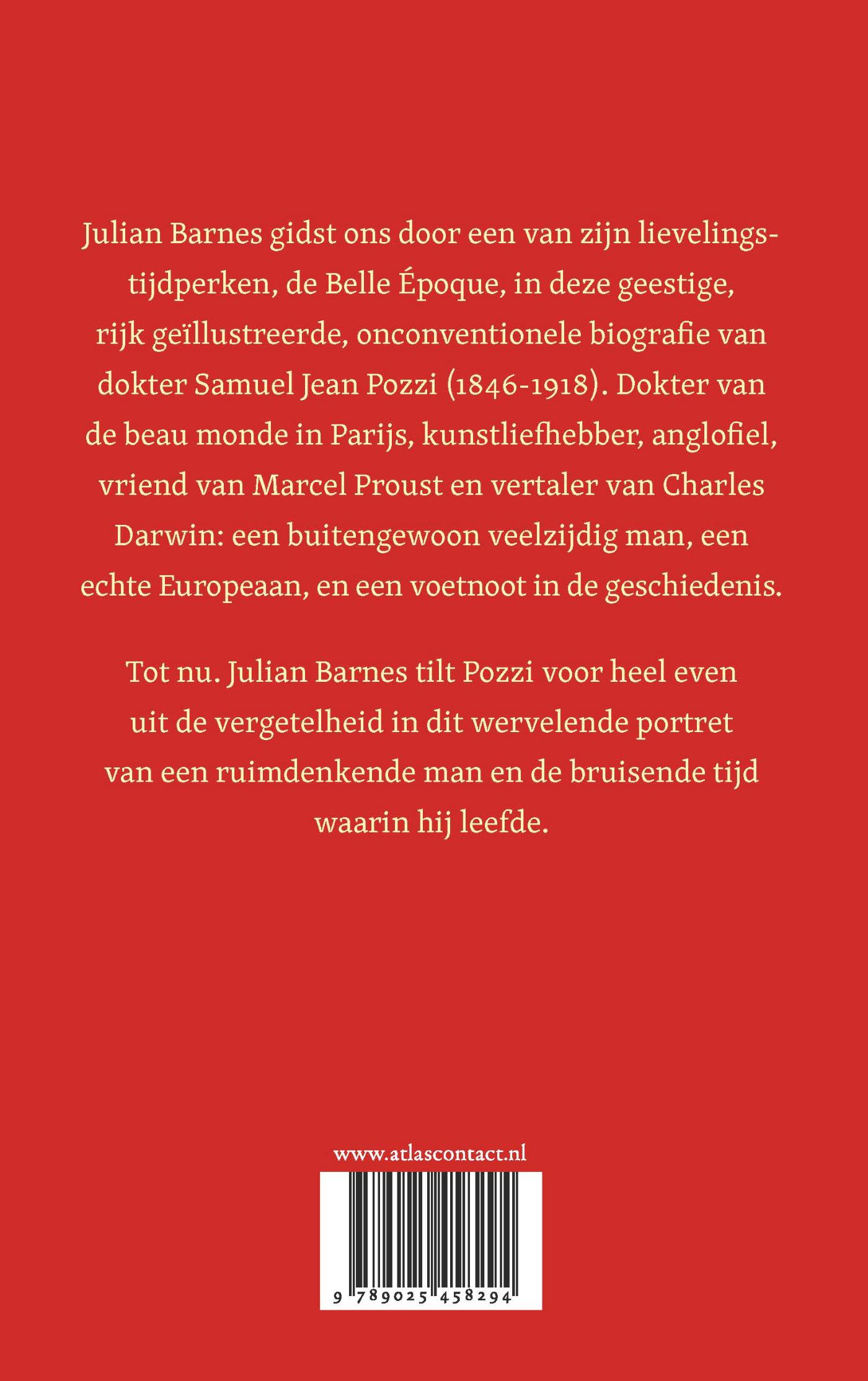 Achterkant van De man in de rode mantel