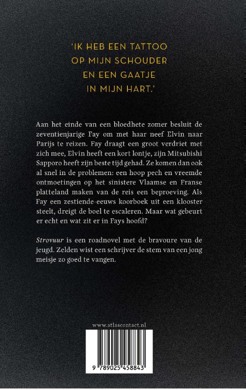 Achterkant van Strovuur