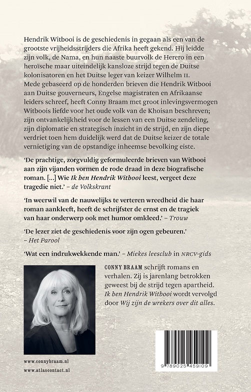 Achterkant van Ik ben Hendrik Witbooi