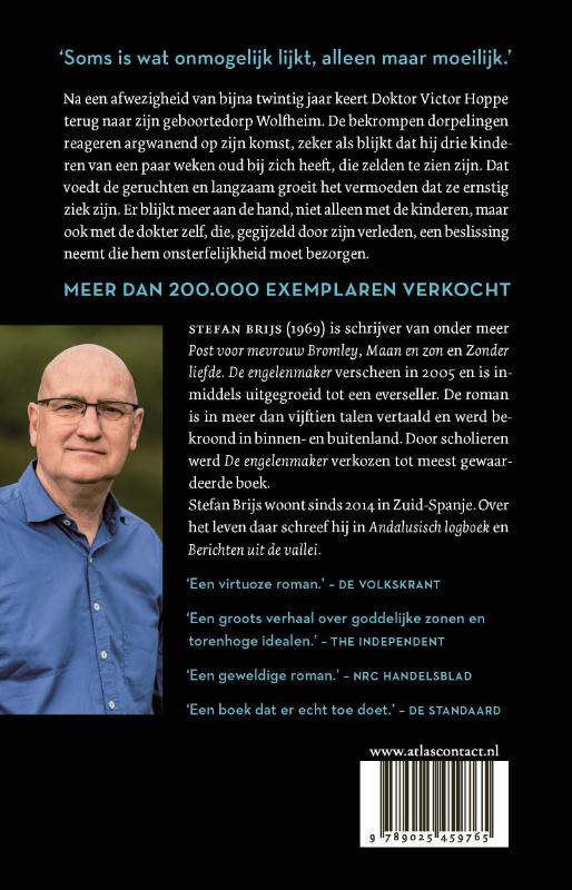 Achterkant van De engelenmaker